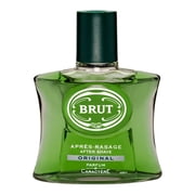faberge brut mens after shave plastic bottle 3.4 oz