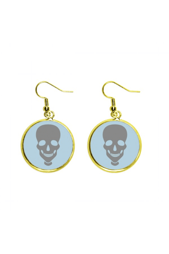 faces skeletons sling fearring dangle en drop earring jewelry woman