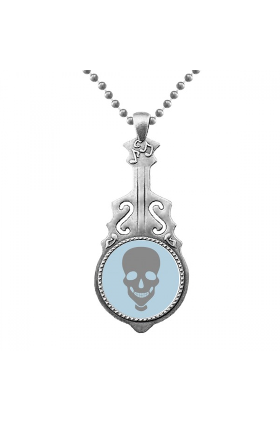faces skeletons sling fpendant jewelry music guitar torque hangtag