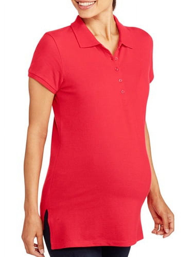 Maternity Short Sleeve Pol Walmart