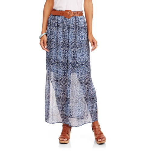 Faded glory best sale maxi skirt walmart