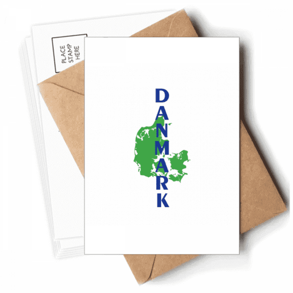fairy tales euan maps denmark Postcards Envelopes Blank Note Cards Mailing