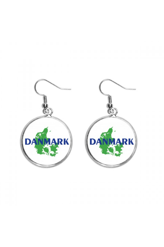 fairy tales euan maps denmark ear dangle silver drop ear jewelry woman