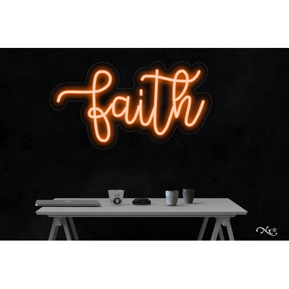 faith-LED Neon Sign Made in USA