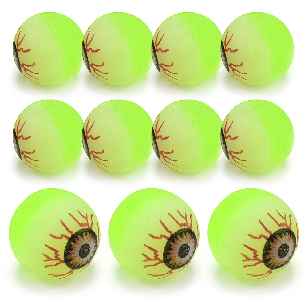 fake eyeball 20pcs Fake Eyeball Luminous Eyeball Halloween Eyeball