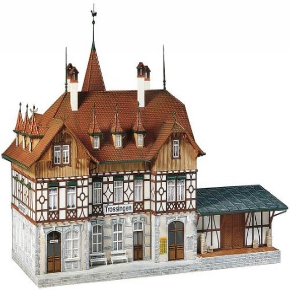 F110114 Trossingen Station HO Scale Plastic Building Kit