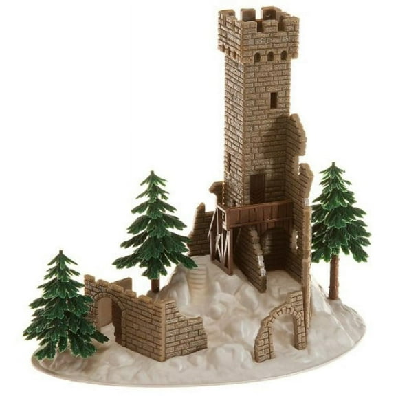 faller 130285 castle tower ruins ho scale building kit