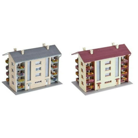 faller 232304 apartment buildings 2/n scale building kit