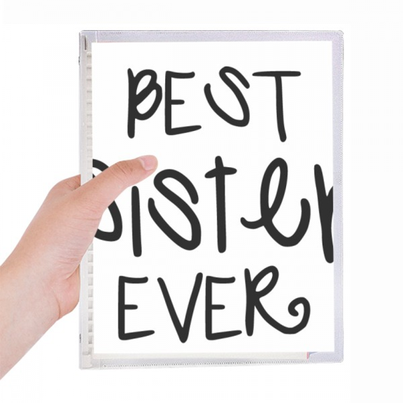 faly love bless best sister quotes notebook loose diary refillable journal statiry
