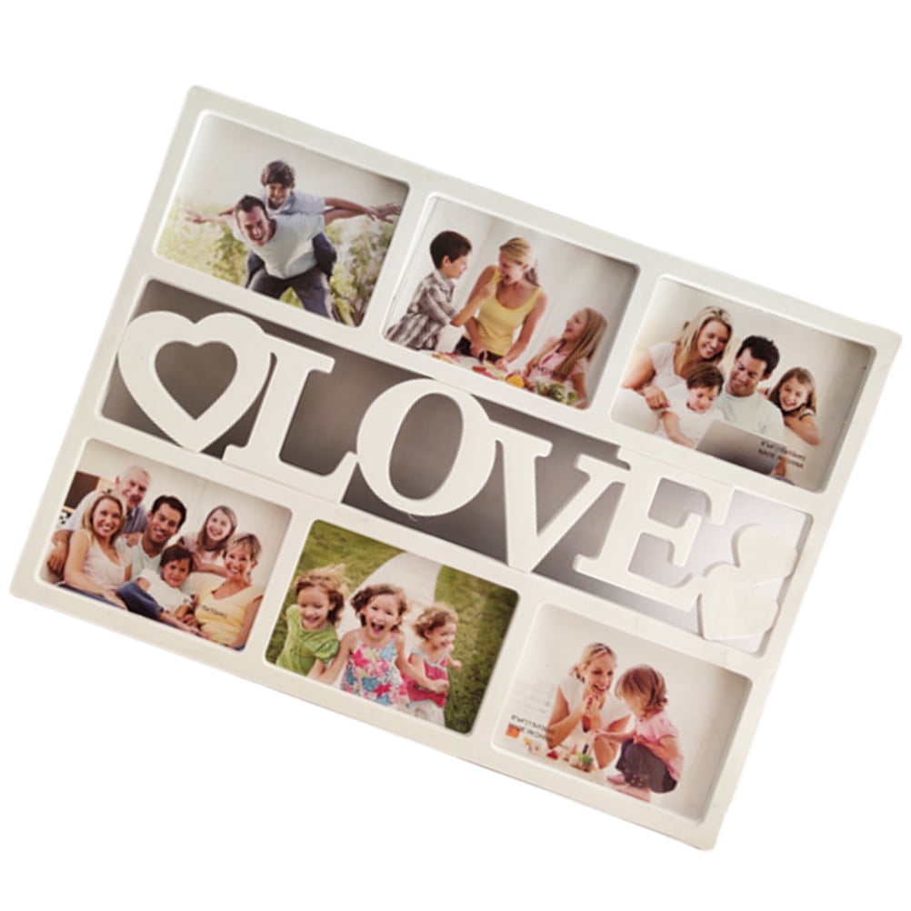 family photo frame plastic Collage Picture Frame Love Photo Frame