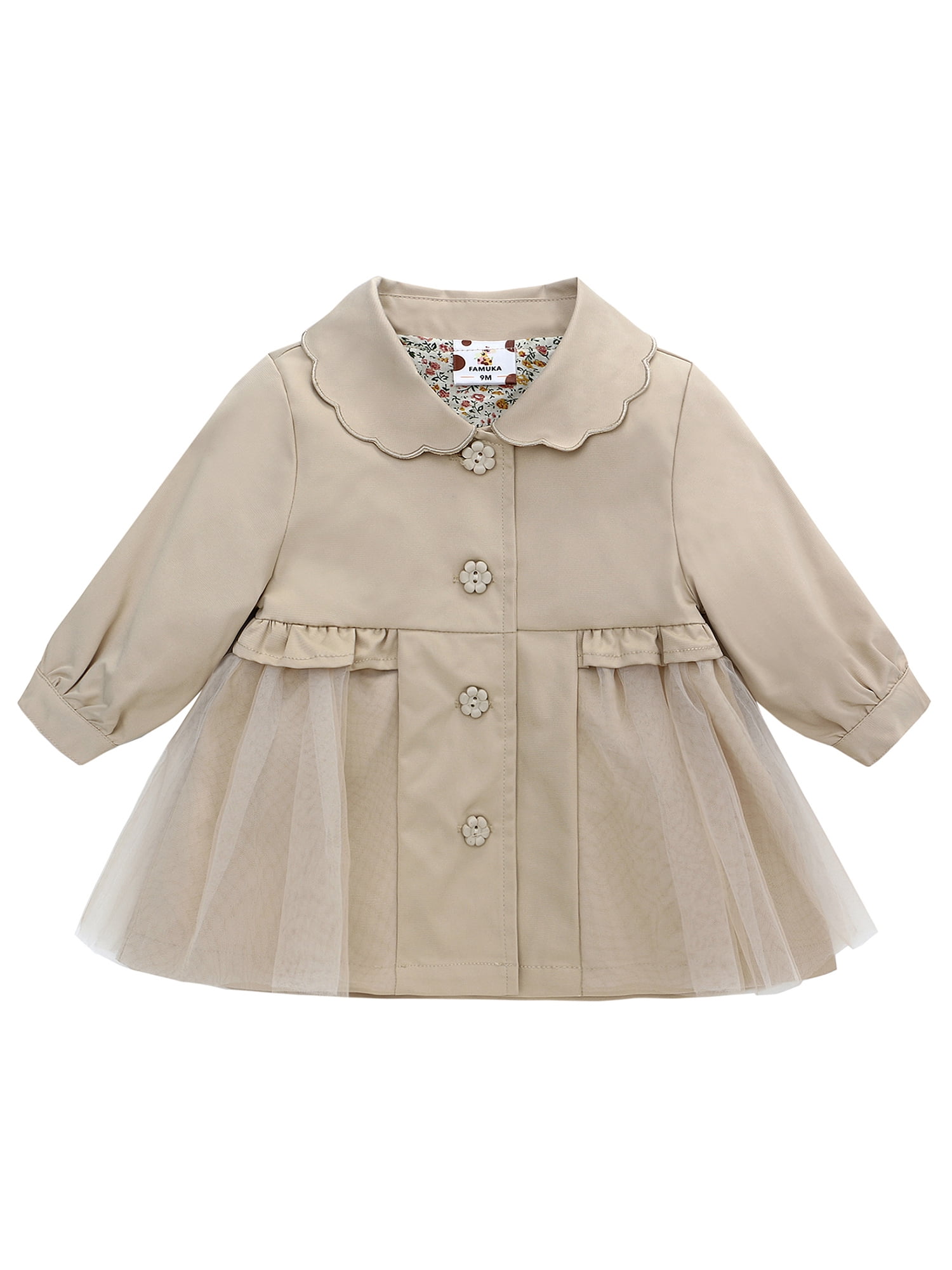 Amazon.com: Pocket Top Coat Button Denim Down Baby Kids