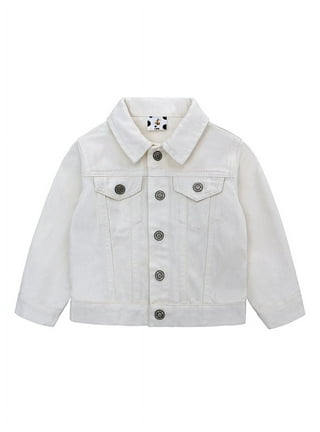 White jean hotsell jacket walmart
