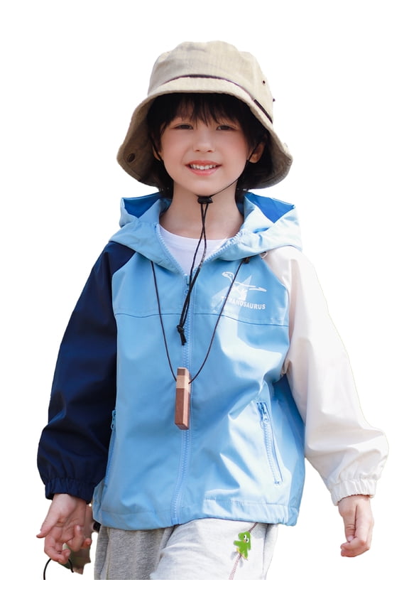 Little Boy Jackets Toddler Windbreaker Fashion Hooded Outerwear Coats