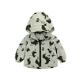 thumbnail image 1 of famuka Toddler Boy Warm Jacket Thick Hooded Windbreaker Coat, 1 of 11