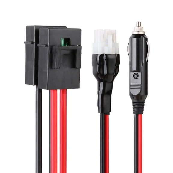 fankhu 1.5m 30A 6Pin Short Wave Power Cable for Yaesu FT-857D/897D IC-725A/706