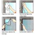 thumbnail image 1 of fankhu 200x150cm Insect Window Protection Net Invisible Anti-Mosquito Fly Bug Blocking Window Mesh Self-Adhesive Easy To Install with Tape Home Textile, 1 of 9