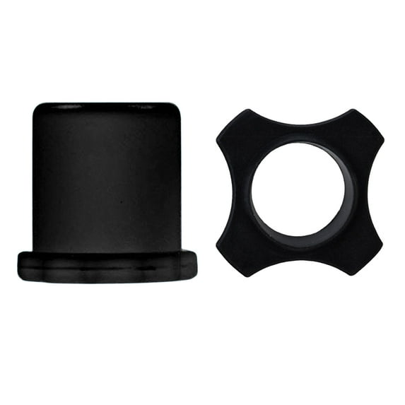 fankhu 2Pcs Mic Anti-Slip Base Non-skid Ring for Microphone Protection (Black)