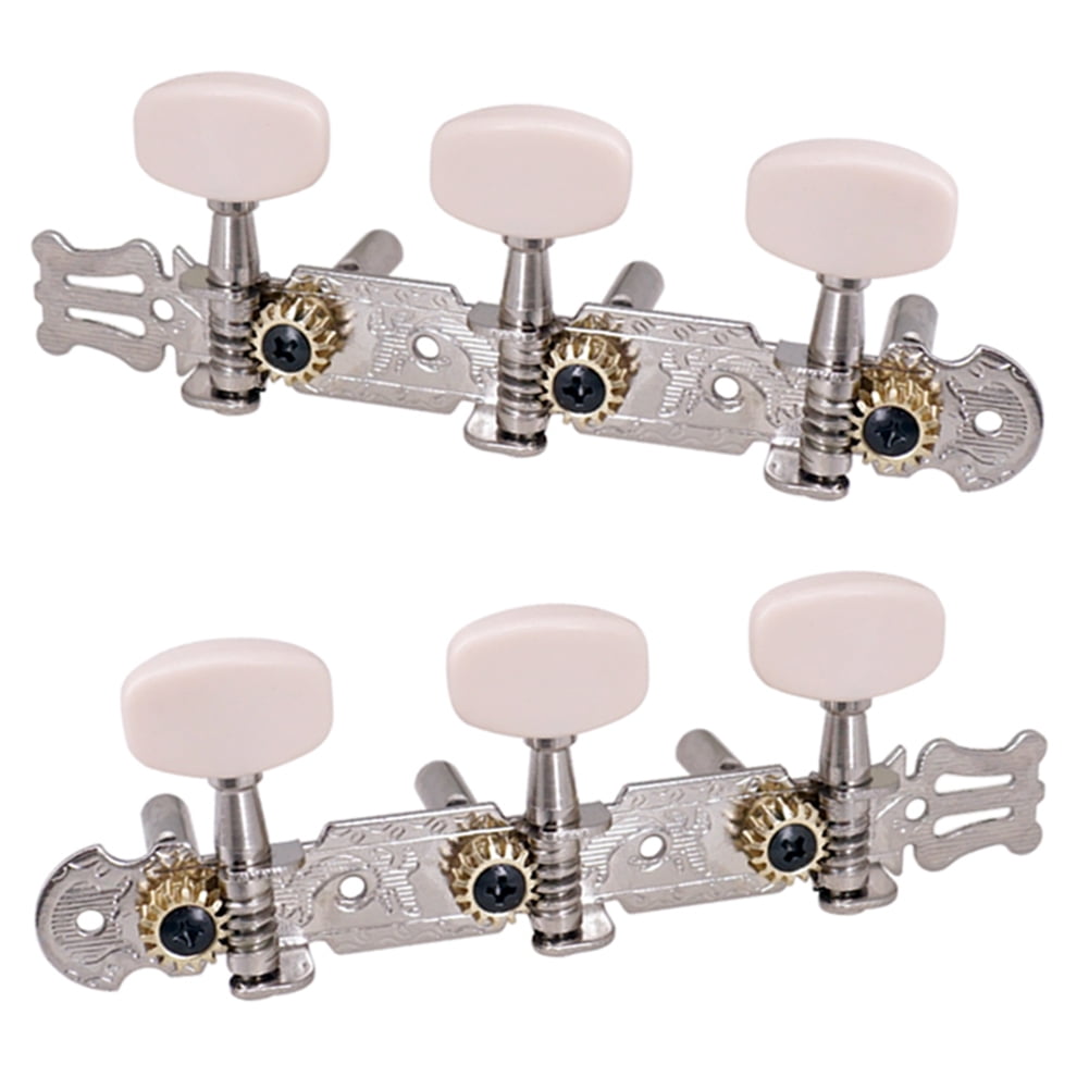 fankhu 2pcs Classical Guitar Locking Tuners String Tuning Key Pegs