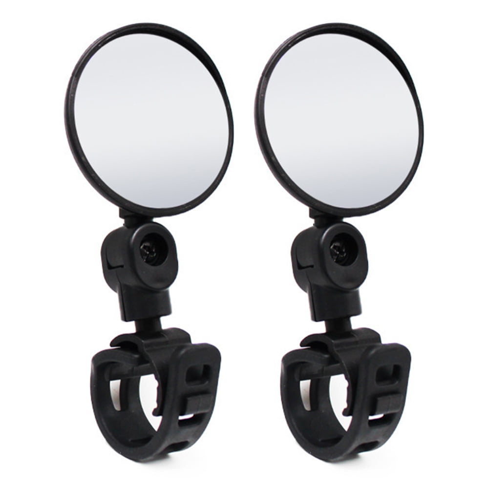 fankhu 2pcs MTB Bicycle 360 Rotation Adjustable Handlebar Scooter Rear View Mirror