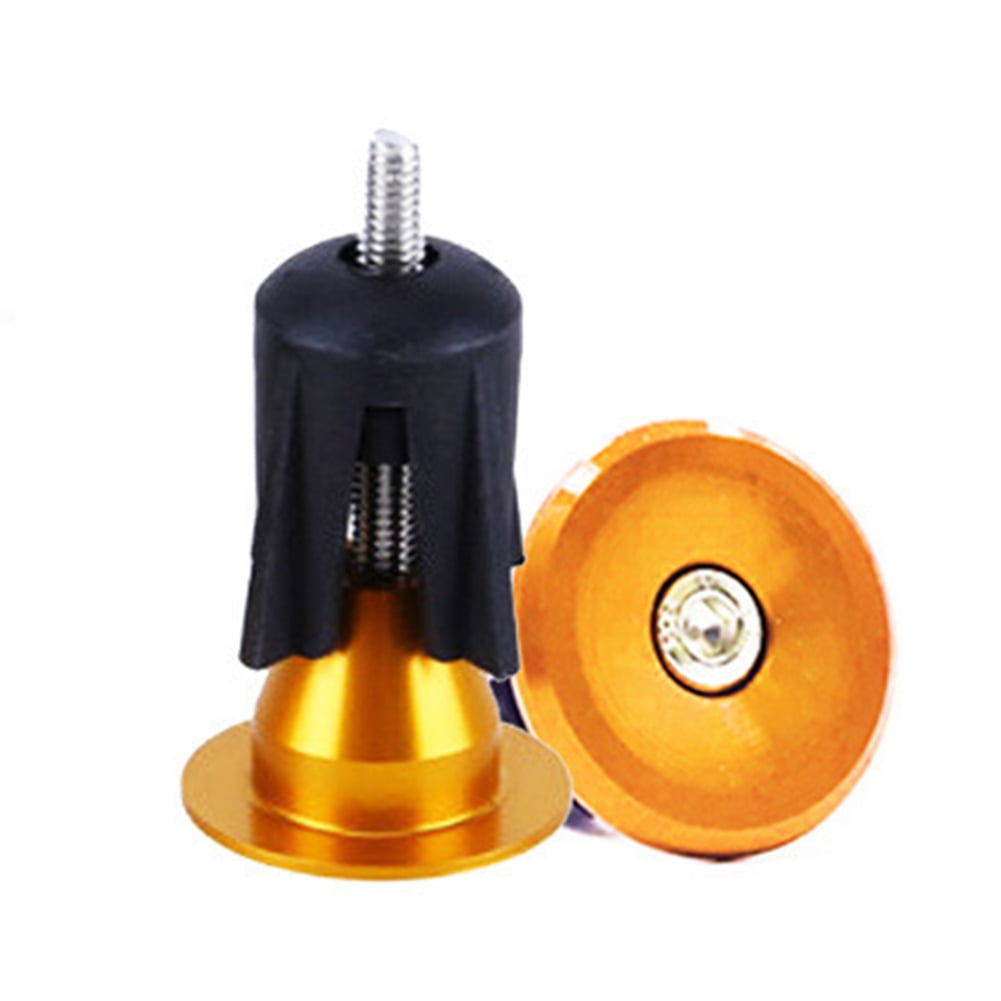 fankhu 2x Aluminum Bicycle Bar End Plugs for Mountain Road Folding Bike