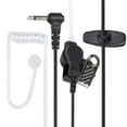 thumbnail image 1 of fankhu 3.5mm Mono Jack Listen Only Transparent Acoustic Tube Earpiece Earphone, 1 of 9