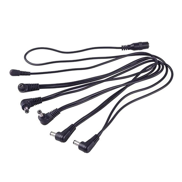 fankhu 9V DC 1A 6 Way Guitar Effect Pedal Daisy Chain Power Supply