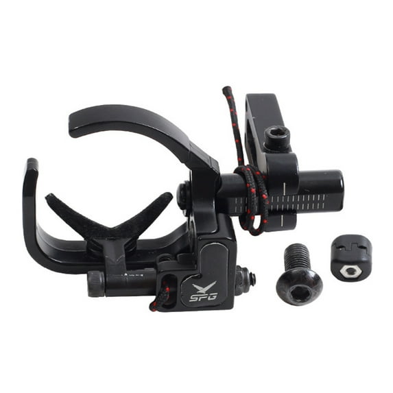 fankhu Archery Hunting Rise Fall Arrow Rest Aluminum Alloy Compound Bow Adjustable Up Down Right Hand Compound Bow Arrow Rest