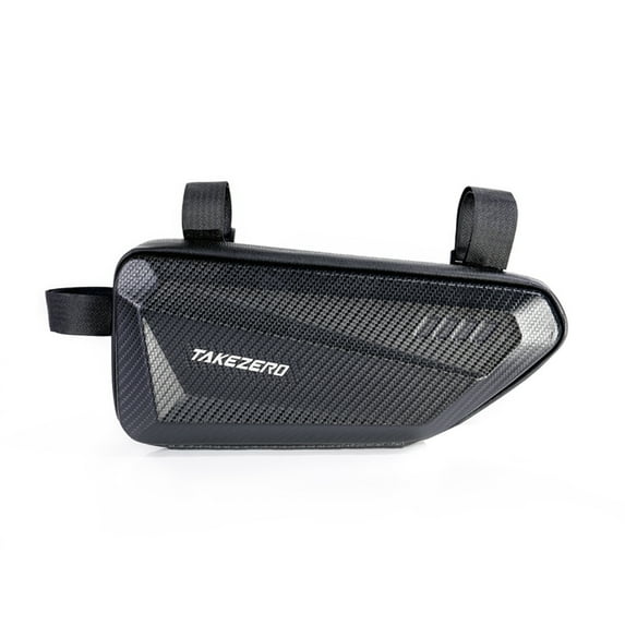 fankhu Bike Frame Front Tube Bag 1.5L Waterproof Motorcycle Pannier Saddle Bag (B)