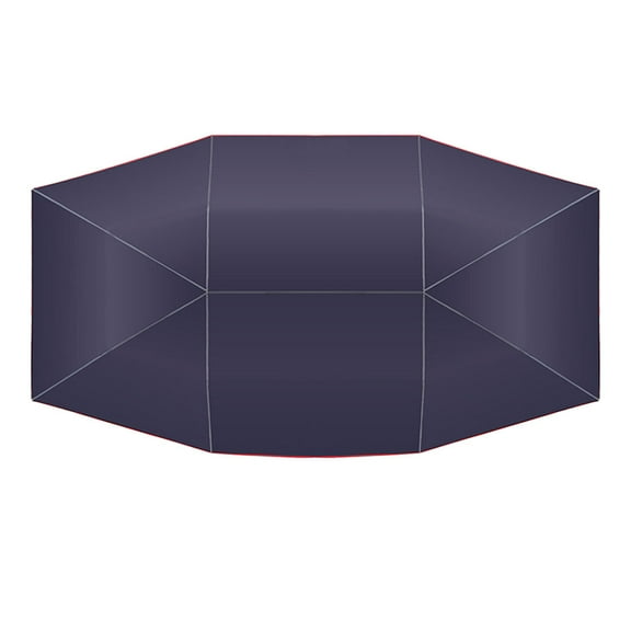 fankhu Cars Sun Shade Anti-UV Car Cover Umbrella for Sunny Weather (Navy Blue 4.6x2.3m)