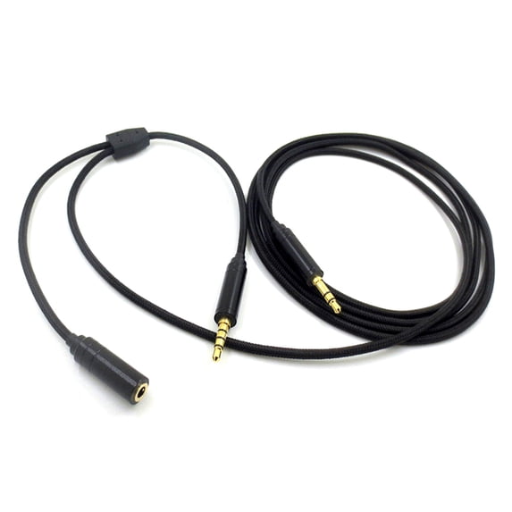 fankhu Chat Link Audio Adapter Cable for PlayStation 4 PS4 Xbox One Switch