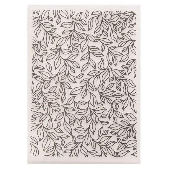 fankhu DIY Scrapbooking Plastic Flower Embossing Folder Template for Album Card