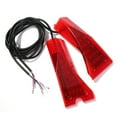 fankhu Electric Scooter Left Right Turn Signals Indicator Lamps for