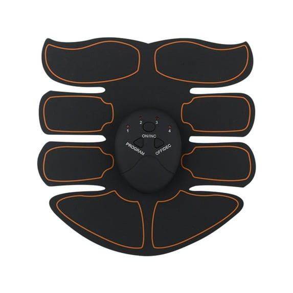 fankhu Electric Stimulator Trainer Portable Abdominal Training Massager Durable Building Body Hip Workout Machine for Adult