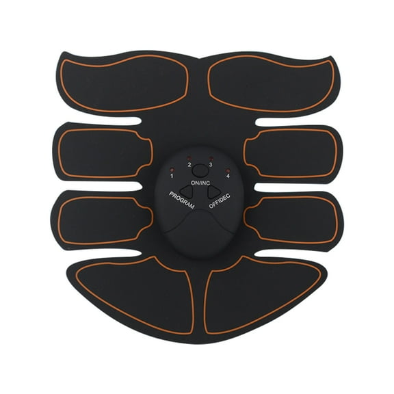 fankhu Electric Stimulator Trainer Portable Abdominal Training Massager Durable Building Body Hip Workout Machine for Adult