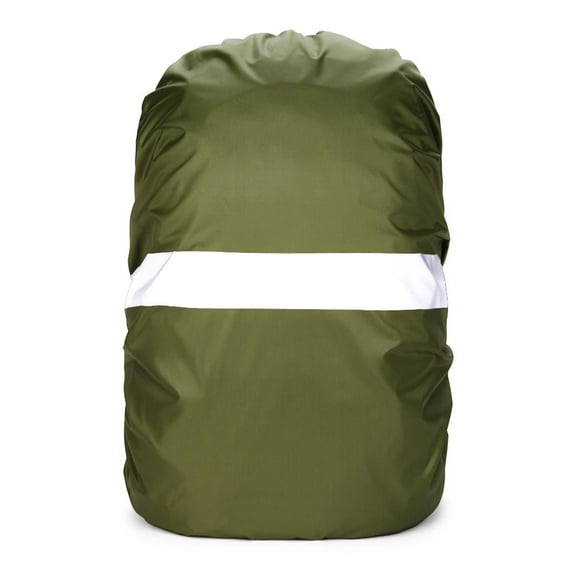 fankhu Hi-Visibility Backpack Rain Cover Waterproof with Reflective Strip ( Green)