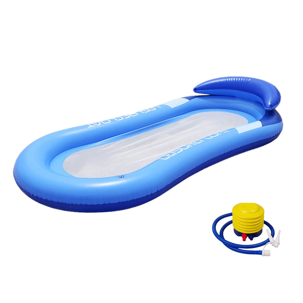 fankhu Inflatable Floating Row Foldable Pool Summer Party Beach Water