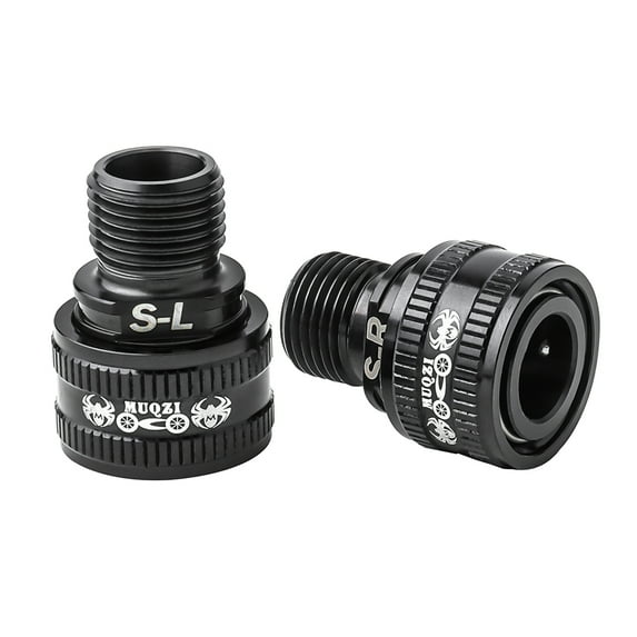 fankhu MUQZI MTB Bike Quick Release Pedal Extenders Pedal Adapters Cycling Accessories