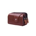 thumbnail image 1 of fankhu Men PU Leather Waterproof Waist Bag Mobile Phone Belt Pouch Wallet (Coffee), 1 of 9