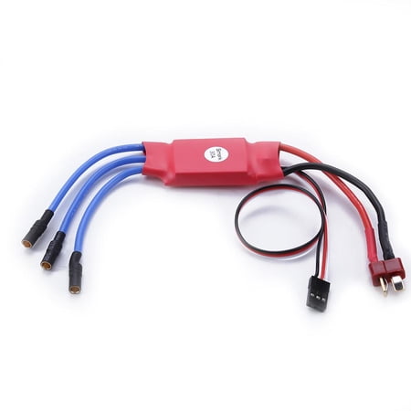 fankhu Mini Brushless ESC Firmware 5V / 3A UBEC Quad Multirotor with Plug for FPV F450