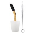 thumbnail image 1 of fankhu Outdoor Kettle Spout Hand Drip Coffee Extended Mouth + Dust Cap+Brush (White C), 1 of 9
