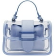 thumbnail image 1 of fankhu PVC Transparent Ladies Shoulder Bag Women Jelly Small Shoulder Bag Fashion Shopping Daily Female Purse, 1 of 7