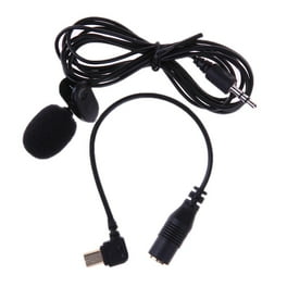 Premium Lavalier Microphone Lapel Clip-on Mini Wired Mic with