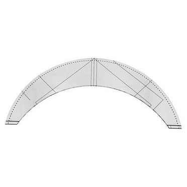 fankhu Quilting Ruler Tablecloth Braided Twist Template DIY Sewing Craft (8 inch)