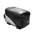 fankhu Reflective MTB Mountain Bike Bag Top Tube Touch Screen Mobile