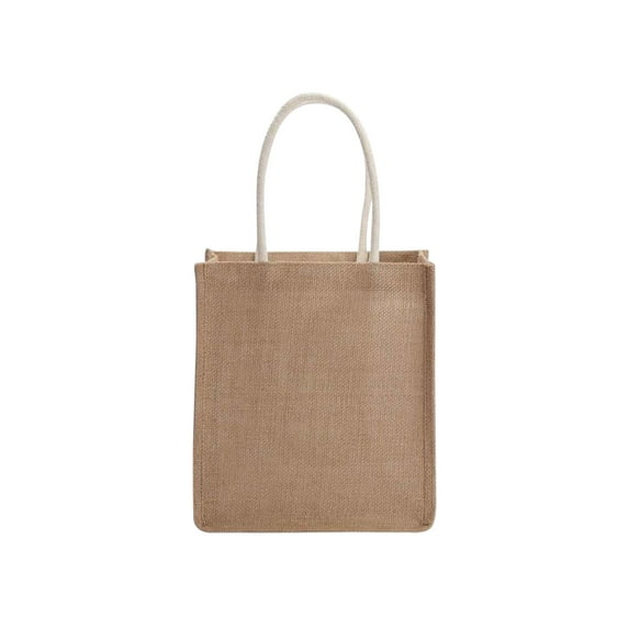 fankhu Reusable Tote Bags Durable Beach Shopping Handbag Vintage Gift Bags with Handle for Grocery Crafts Birthday Parties