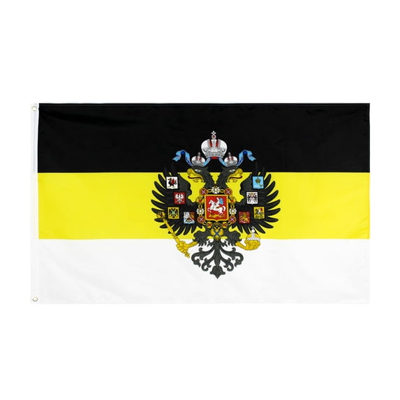 fankhu Russian National Flag 90x150cm Country Empire Russia Imperial Flag Banner