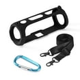 thumbnail image 1 of fankhu Soft Speaker Protective Cover Silicone Speaker Anti-fall Shell Portable Protection Casing with Shoulder Strap and Carabiner for JBL FLIP ESSENTIAL 2, 1 of 9