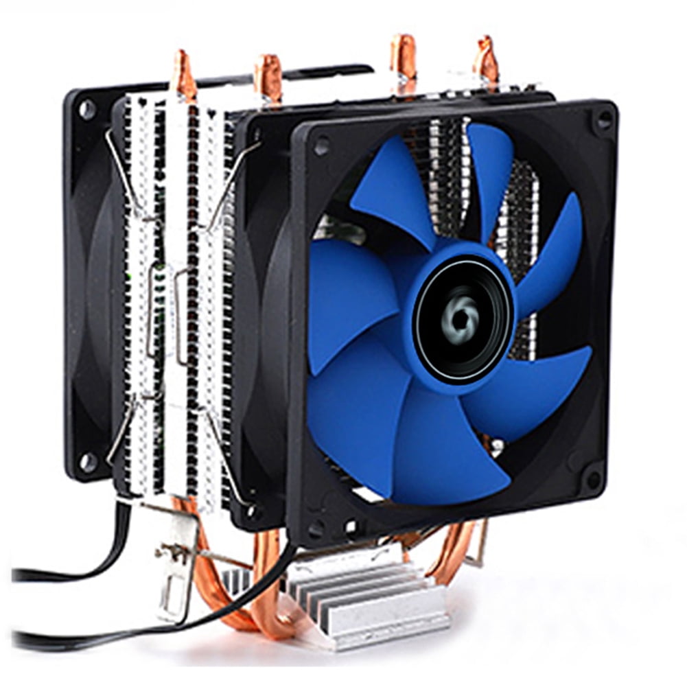 fankhu X200 CPU Cooler Radiator 2 Heatpipe 3Pin Cooling Fan for Intel ...