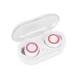 thumbnail image 1 of Noise Cancelling Wireless Earbuds,6 Mics ENC Clear Call, IPX8 Waterproof, in Ear Bluetooth 5.3 Headphones Stereo Bass Ear Buds 59H Playtime with LED Display 32 EQs via APP, 1 of 6