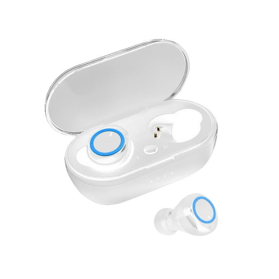 Noise Cancelling Wireless Earbuds,6 Mics ENC Clear Call, IPX8 Waterproof, in Ear Bluetooth 5.3 Headphones Stereo Bass Ear Buds 59H Playtime with LED Display 32 EQs via APP